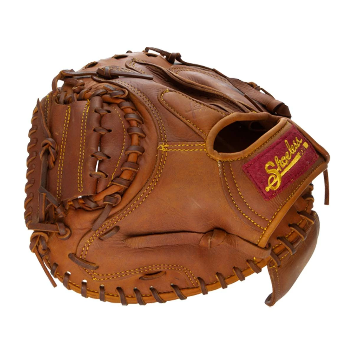 Outlet ✨ Shoeless Joe Professional Series 34" Catcher's Mitt: 3400CM Brown ❤️ 5 Outlet ✨ Shoeless Joe Professional Series 34" Catcher's Mitt: 3400CM Brown ❤️ - Image 3