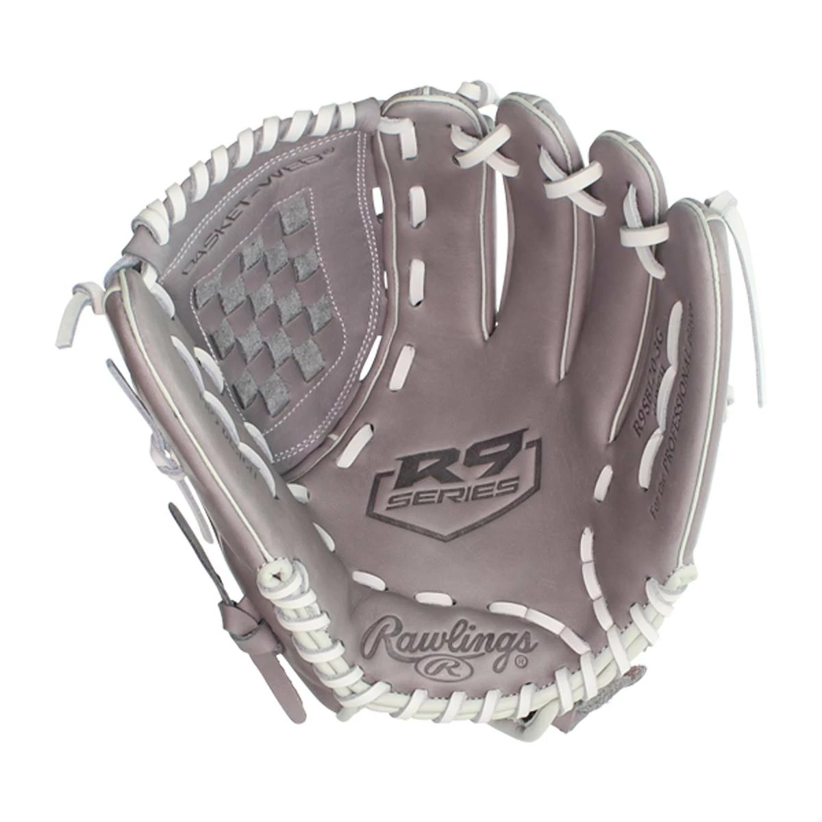 Flash Sale 😀 Rawlings R9 12" Fastpitch Softball Glove: R9SB120-3G Grey 👍 4 Flash Sale 😀 Rawlings R9 12" Fastpitch Softball Glove: R9SB120-3G Grey 👍 - Image 2