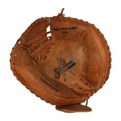 Hot Sale 👏 Shoeless Joe Professional 32" Catcher's Mitt: 3200CM Brown ⌛ -BaseBallBat Sales Store 0b58 03 20 shoeless joe professional series catchers mitt 3200cm 7682 2 l