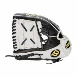 Best Pirce 🛒 Wilson A500 Siren 12" Youth Fastpitch Softball Glove: WBW10042012 Black, White 💯 -BaseBallBat Sales Store 0c6a 10 21 wilson a500 siren 12 youth fastpitch softball glove wbw10042012 34735 7 l