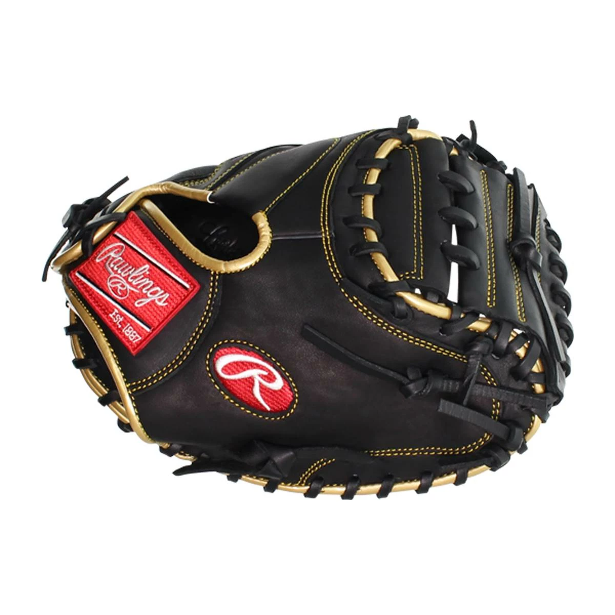 Best reviews of ✔️ Rawlings R9 32.5" Baseball Catcher's Mitt: R9CM325BG Black, Gold ✔️ 6 Best reviews of ✔️ Rawlings R9 32.5" Baseball Catcher's Mitt: R9CM325BG Black, Gold ✔️ - Image 4