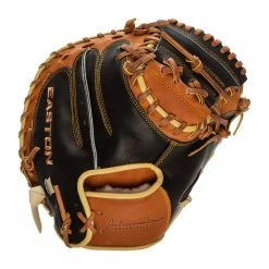 Cheap 🧨 Easton Professional Collection Hybrid 33.5" Baseball Catcher's Mitt: PCH-H35 Black, Tan 🛒 -BaseBallBat Sales Store 112a 10 21 easton professional collection hybrid 33 5 baseball catchers mitt pch h35 34405 7 l