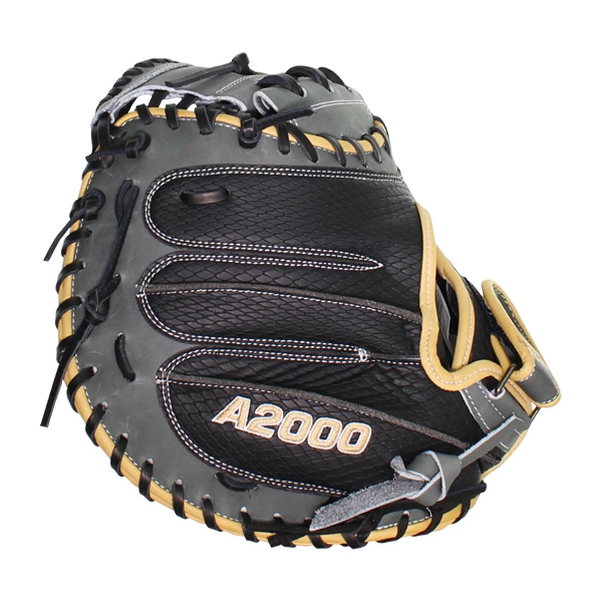 Buy 🌟 Wilson A2000 PF33 33" Baseball Catcher's Mitt: WBW10016233 Black, Grey 🎁 7 Buy 🌟 Wilson A2000 PF33 33" Baseball Catcher's Mitt: WBW10016233 Black, Grey 🎁 - Image 5