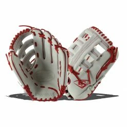 Wholesale 🌟 Louisville Slugger TPS 13.5" Slow Pitch Softball Glove: WTLPSRS18135 Red, White ✨ -BaseBallBat Sales Store 1199 06 18 28546 l
