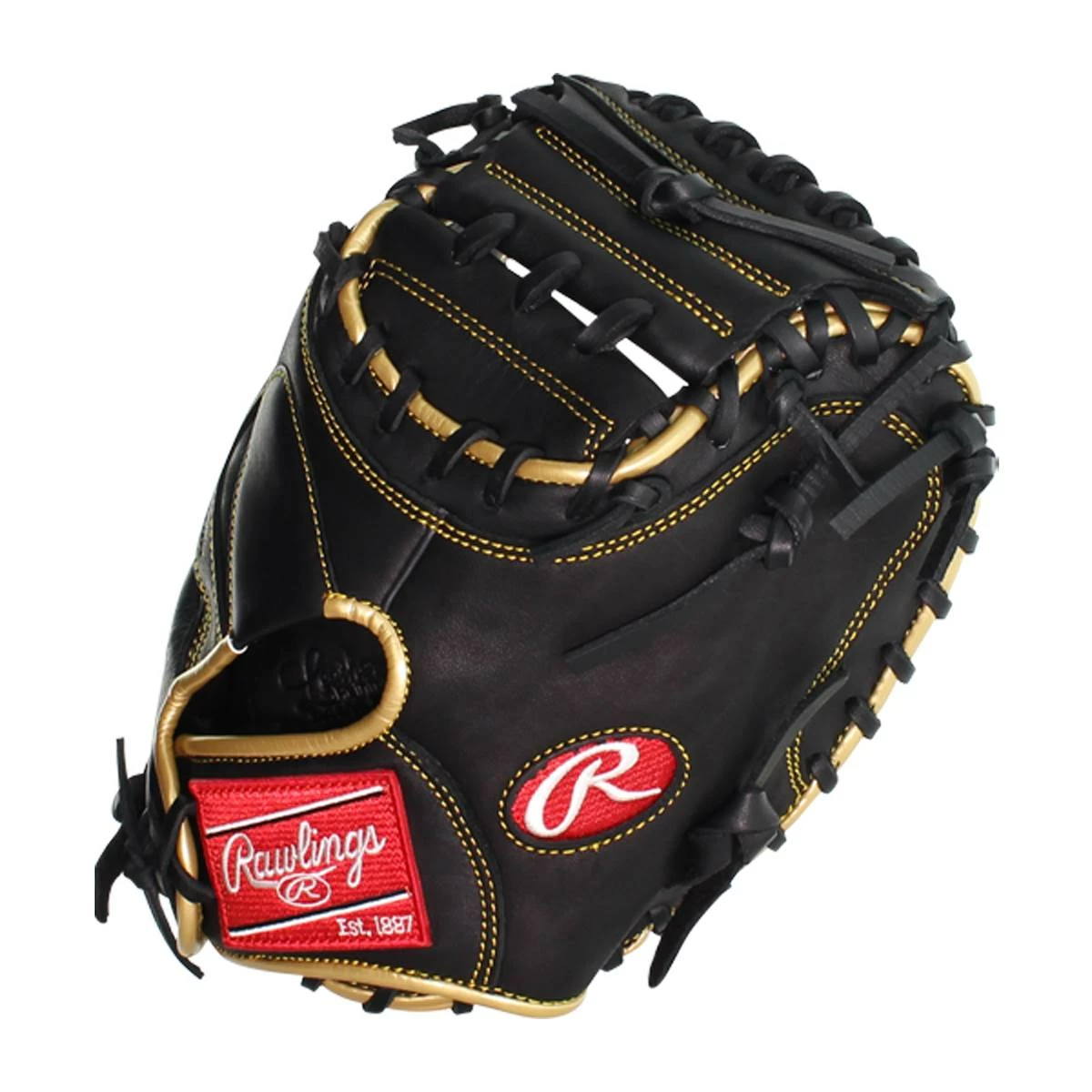 Best reviews of ✔️ Rawlings R9 32.5" Baseball Catcher's Mitt: R9CM325BG Black, Gold ✔️ 5 Best reviews of ✔️ Rawlings R9 32.5" Baseball Catcher's Mitt: R9CM325BG Black, Gold ✔️ - Image 3