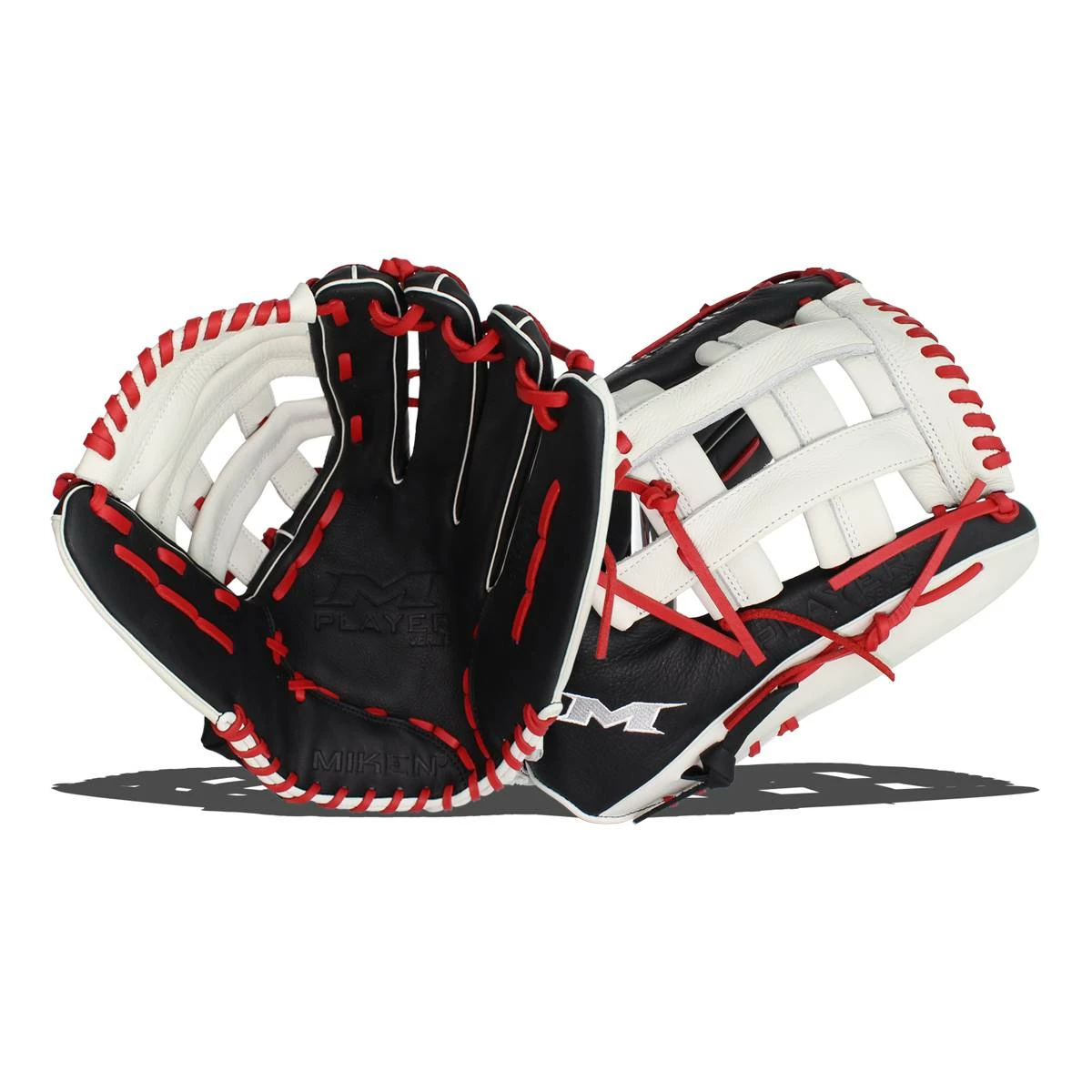 Outlet 🌟 Miken Player Series 15" Slow Pitch Softball Glove: PS150-PH Black, Red, White ⌛ 16 Outlet 🌟 Miken Player Series 15" Slow Pitch Softball Glove: PS150-PH Black, Red, White ⌛ - Image 14