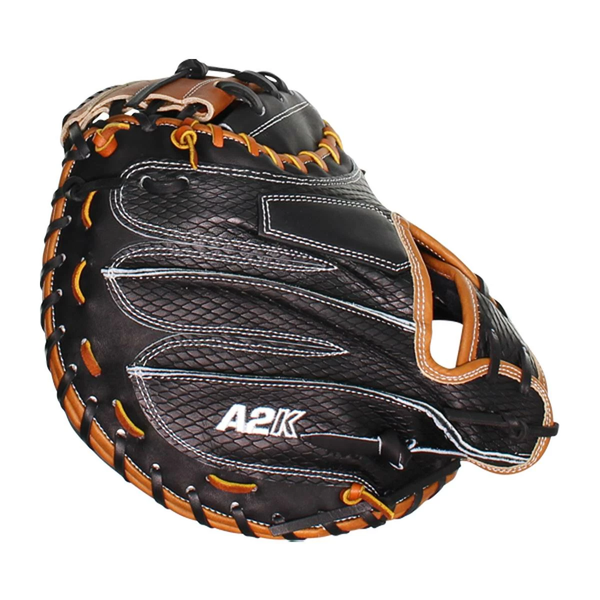 Hot Sale 🎉 Wilson A2K 33.5" Baseball Catcher's Mitt: WBW100071335 Black, Brown, Tan 🎉 7 Hot Sale 🎉 Wilson A2K 33.5" Baseball Catcher's Mitt: WBW100071335 Black, Brown, Tan 🎉 - Image 5