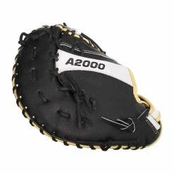 Best deal 🎉 Wilson A2000 SuperSkin 12" Fastpitch Softball First Base Mitt: WTA20RF19FP1BSS Black, White 💯 -BaseBallBat Sales Store 16c7 02 20 wilson a2000 superskin 12 fastpitch softball first base mitt wta20rf19fp1bss 30521 5 l