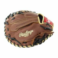 Buy 🌟 Rawlings Sandlot Series 33" Catcher's Mitt: SCM33S Black, Brown 💯 -BaseBallBat Sales Store 17d0 06 18 29151 4 m