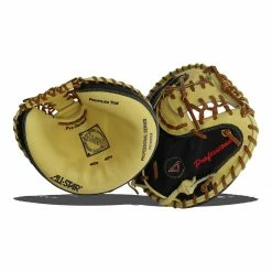 Best Pirce 👍 All Star Pro Series Donut 35" Training Catcher's Mitt: CM1000TM Black, Brown 🔥 -BaseBallBat Sales Store 18da 10 18 30925 l