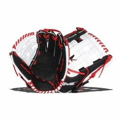 Flash Sale ❤️ Miken Player Series 13" Slow Pitch Softball Glove: PS130-PH Black, Red, White 🎁 -BaseBallBat Sales Store 19ef 02 19 31197 l