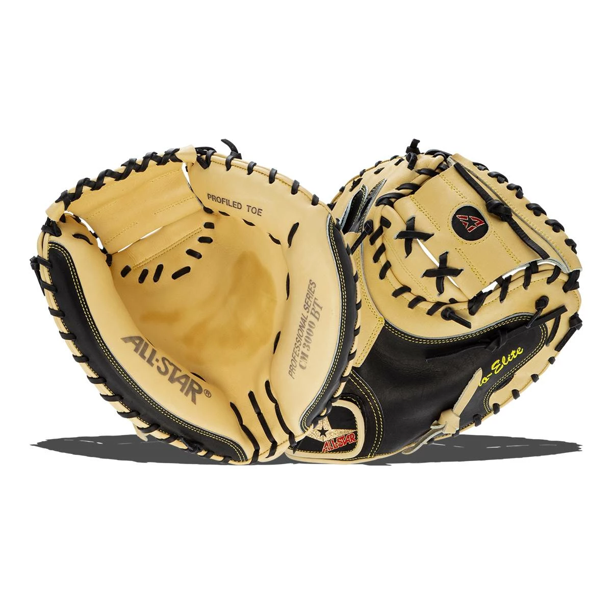 Discount ๐งจ All Star Pro Elite 35" Blem Catcher's Mitt: CM3000BTBLEM Black, Tan โ๏ธ 3 Discount ๐งจ All Star Pro Elite 35" Blem Catcher's Mitt: CM3000BTBLEM Black, Tan โ๏ธ