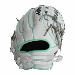 Outlet 😀 Rawlings Heart of the Hide 12" Fastpitch Softball Glove: PRO716SB-18WM Teal, White ⌛ -BaseBallBat Sales Store 1a85 06 20 rawlings heart of the hide 12 fastpitch softball glove pro716sb 18wm 33278 7 l