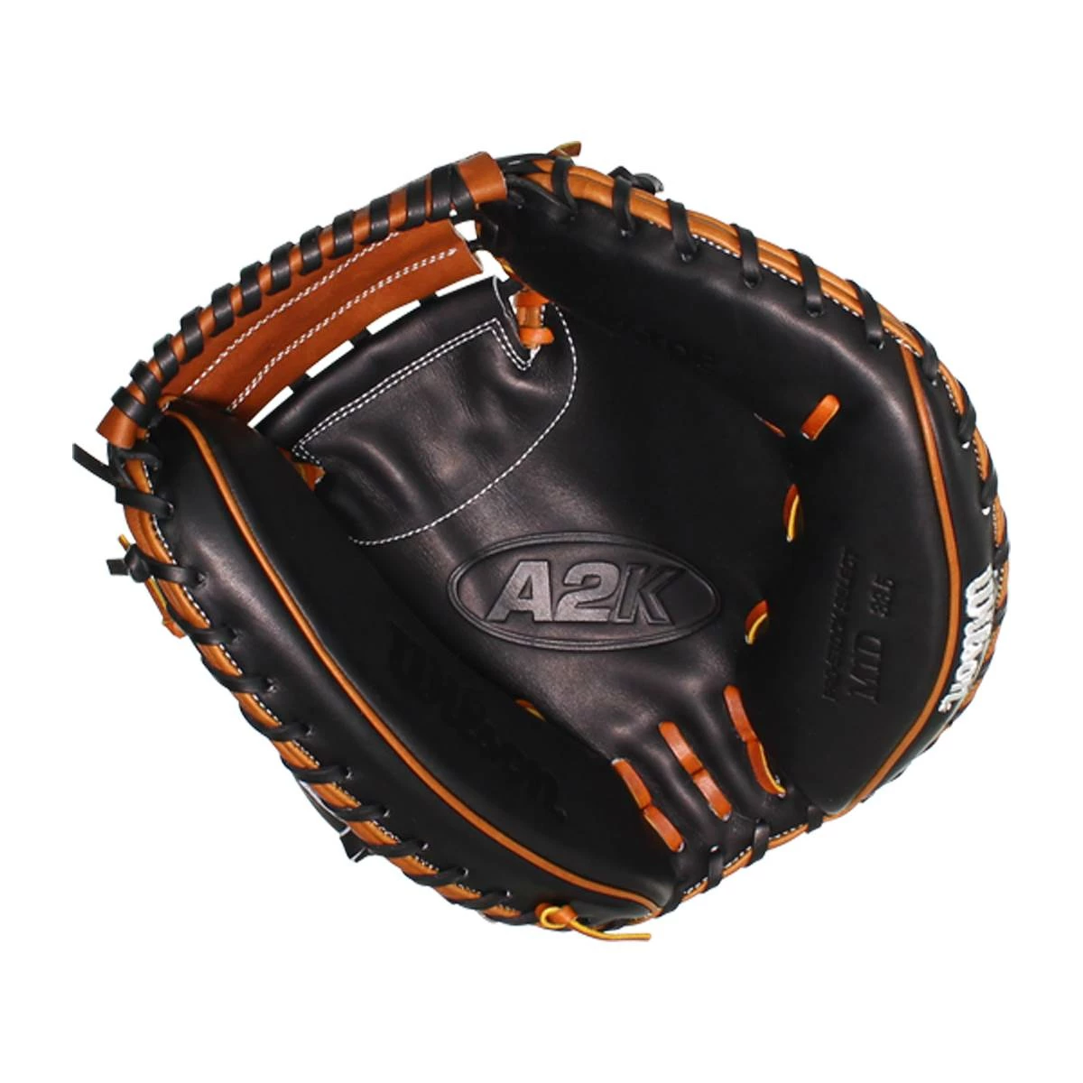 Hot Sale 🎉 Wilson A2K 33.5" Baseball Catcher's Mitt: WBW100071335 Black, Brown, Tan 🎉 8 Hot Sale 🎉 Wilson A2K 33.5" Baseball Catcher's Mitt: WBW100071335 Black, Brown, Tan 🎉 - Image 6