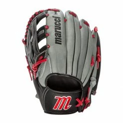 Cheapest 🔔 Marucci Caddo Series 12" Youth Baseball Glove: MFGCADD1200 Black, Grey, Red 🧨 -BaseBallBat Sales Store 1d5c 08 21 marucci caddo series 12 youth baseball glove mfgcadd1200 34973 13 l