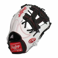 Best Sale ❤️ Rawlings HOH Mark of a Pro 11.25" Baseball Glove: SPNP2-7WB Black, White ⭐ -BaseBallBat Sales Store 1e2b 01 20 rawlings hoh mark of a pro 11 25 baseball glove spnp2 7wb 32556 3 l