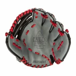 Cheapest 🔔 Marucci Caddo Series 12" Youth Baseball Glove: MFGCADD1200 Black, Grey, Red 🧨 -BaseBallBat Sales Store 1e96 08 21 marucci caddo series 12 youth baseball glove mfgcadd1200 34973 12 l