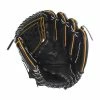 Flash Sale 💯 Mizuno Pro 12" Baseball Glove: GMP2BK-100DT Black, Yellow 🌟 -BaseBallBat Sales Store 1f4a 10 18 30664 1 m