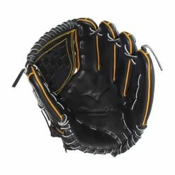 Flash Sale 💯 Mizuno Pro 12" Baseball Glove: GMP2BK-100DT Black, Yellow 🌟