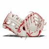 Wholesale 🌟 Louisville Slugger TPS 13.5" Slow Pitch Softball Glove: WTLPSRS18135 Red, White ✨