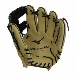 Best Sale 🎁 Mizuno Pro Limited 11.5" Baseball Glove: GMP2-400RDD3 Tan Black, Brown 👏