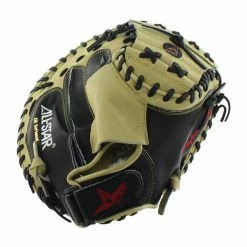 Best Pirce 💯 All Star Pro 35" Catcher's Mitt: CM3100BT Black, Brown 🔥 -BaseBallBat Sales Store 2391 06 18 7312 6 m