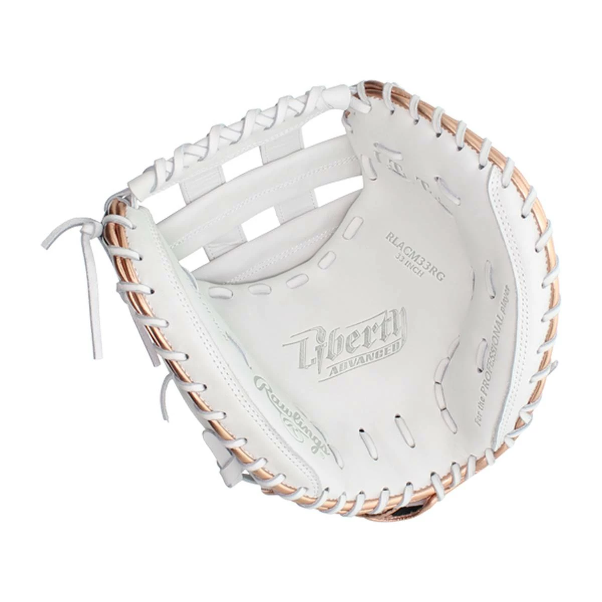 Flash Sale ๐ Rawlings Liberty Advanced 33" Fastpitch Catcher's Mitt: RLACM33RG Black, White โ๏ธ 4 Flash Sale ๐ Rawlings Liberty Advanced 33" Fastpitch Catcher's Mitt: RLACM33RG Black, White โ๏ธ - Image 2