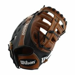 Outlet ⌛ Wilson A2000 SuperSkin 12.5" First Base Mitt: WTA20RB191614SS Brown 🌟 -BaseBallBat Sales Store 24c3 08 18 30497 2 m