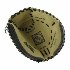 Best Pirce 💯 All Star Pro 35" Catcher's Mitt: CM3100BT Black, Brown 🔥 -BaseBallBat Sales Store 24f0 06 18 7312 1 m