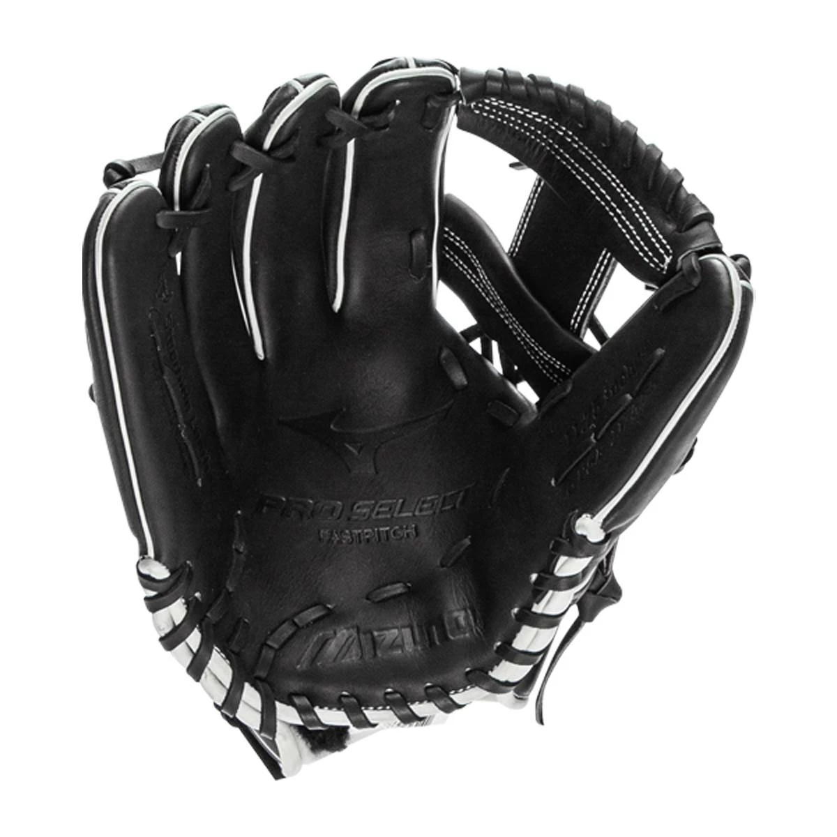 Buy ⌛ Mizuno Pro Select 11.75" Fastpitch Softball Glove: GPSF1175BK Black, White 🔔 4 Buy ⌛ Mizuno Pro Select 11.75" Fastpitch Softball Glove: GPSF1175BK Black, White 🔔 - Image 2