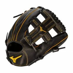 Hot Sale 😀 Mizuno Pro Select 11.75" Baseball Glove: GPS2-600R Black 🎁 -BaseBallBat Sales Store 26e4 08 21 mizuno pro select 11 75 baseball glove gps2 600r 34540 3 l