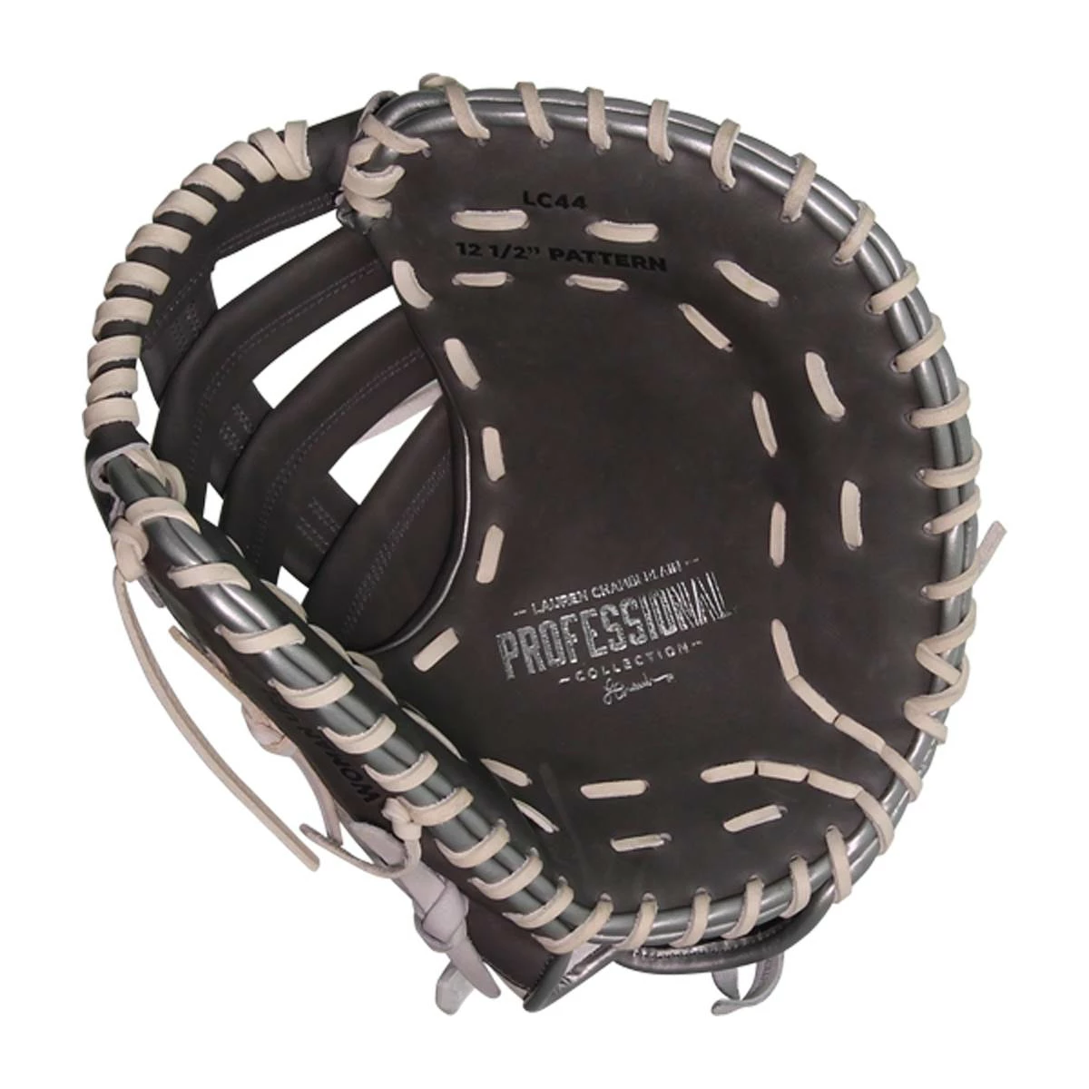 Best Pirce ๐ Easton Professional Collection Lauren Chamberlain 12.5" Fastpitch First Base Mitt: LC44 Grey, White ๐ฏ 11 Best Pirce ๐ Easton Professional Collection Lauren Chamberlain 12.5" Fastpitch First Base Mitt: LC44 Grey, White ๐ฏ - Image 9