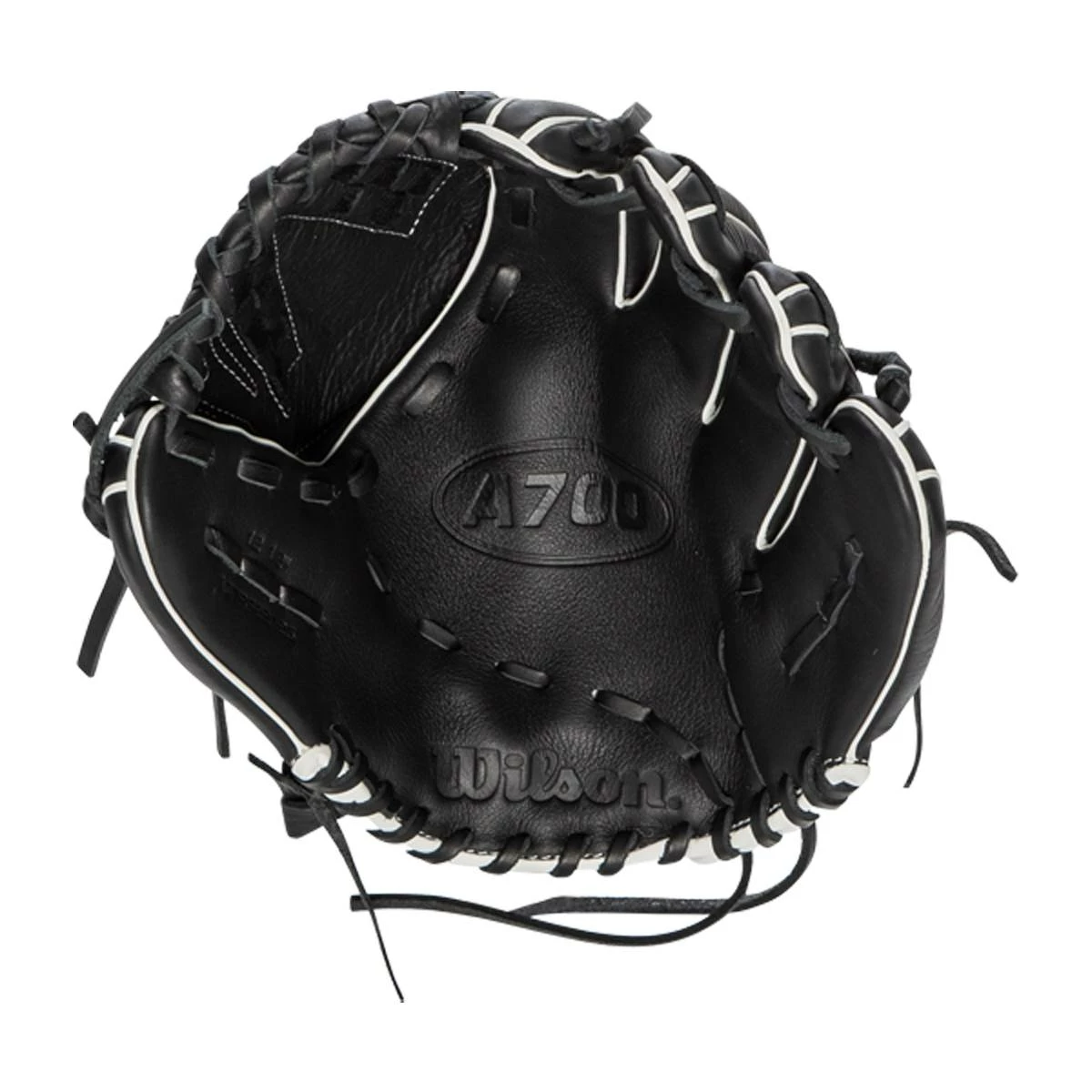 Flash Sale 🔔 Wilson A700 12.5" Fastpitch Softball Glove: WBW100425125 Black, White 🎉 6 Flash Sale 🔔 Wilson A700 12.5" Fastpitch Softball Glove: WBW100425125 Black, White 🎉 - Image 4