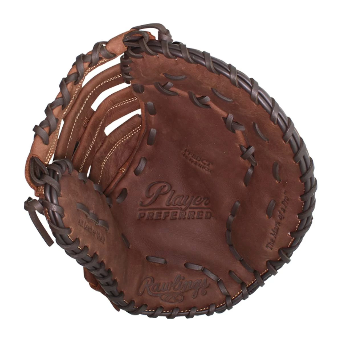 Outlet โ Rawlings Player Preferred 12.5" First Base Mitt: PFBDCT Brown ๐ 15 Outlet โ Rawlings Player Preferred 12.5" First Base Mitt: PFBDCT Brown ๐ - Image 13