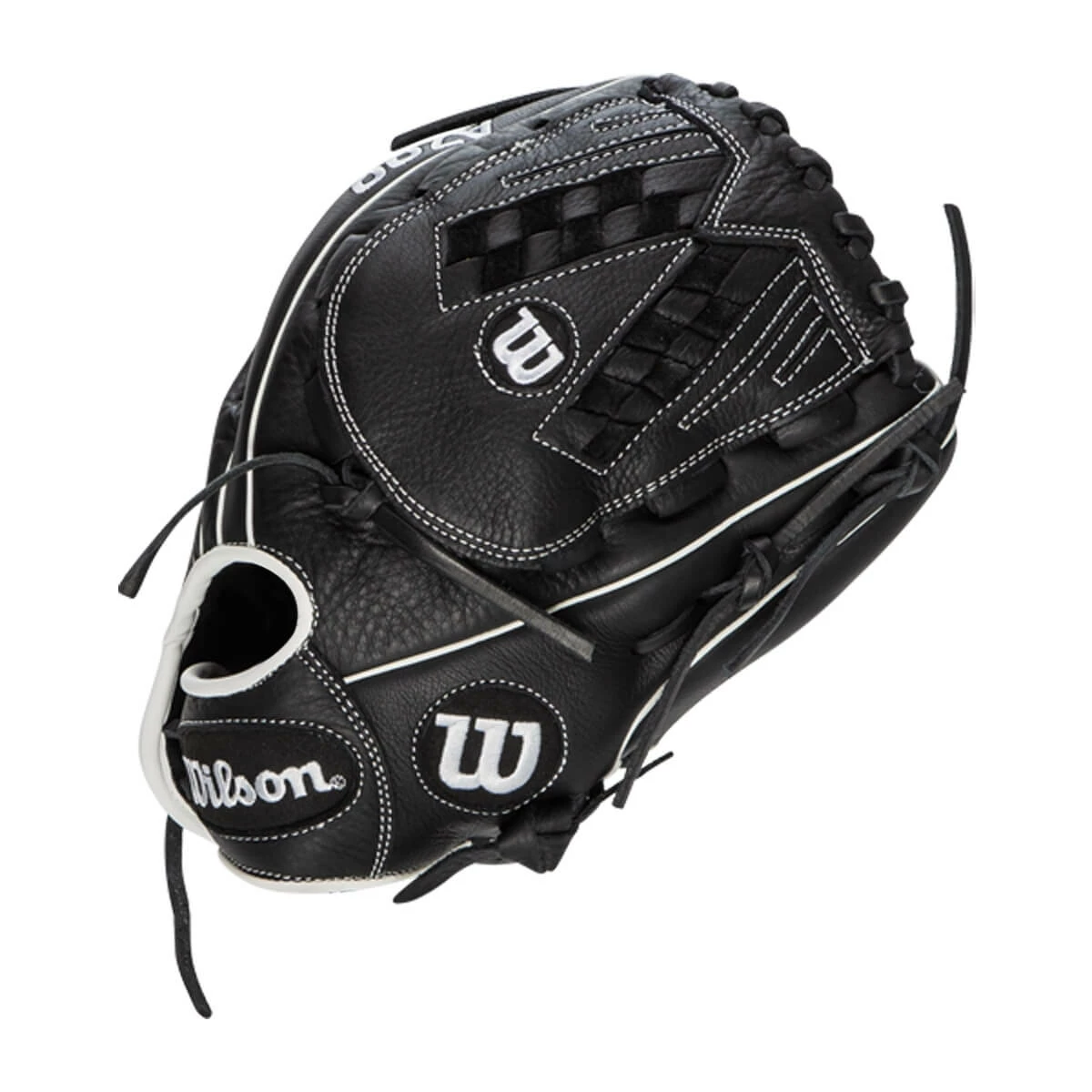 Flash Sale 🔔 Wilson A700 12.5" Fastpitch Softball Glove: WBW100425125 Black, White 🎉 8 Flash Sale 🔔 Wilson A700 12.5" Fastpitch Softball Glove: WBW100425125 Black, White 🎉 - Image 6