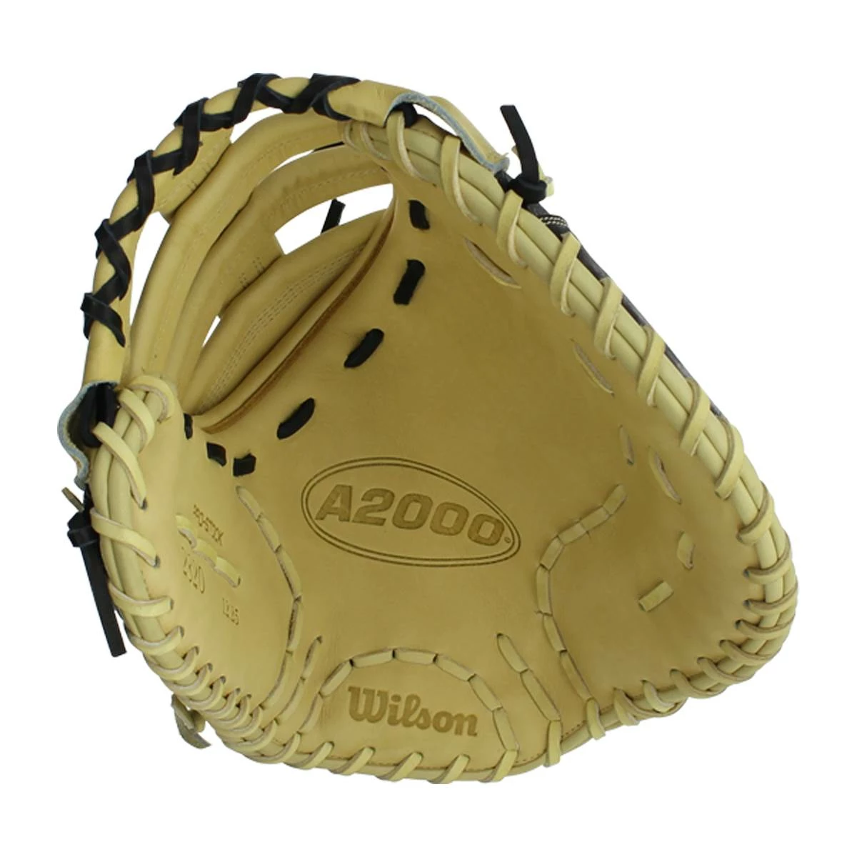 New 👏 Wilson A2000 SuperSkin 2820 12.25" Baseball First Base Mitt: WBW1001211225 Black, Tan 👏 14 New 👏 Wilson A2000 SuperSkin 2820 12.25" Baseball First Base Mitt: WBW1001211225 Black, Tan 👏 - Image 12