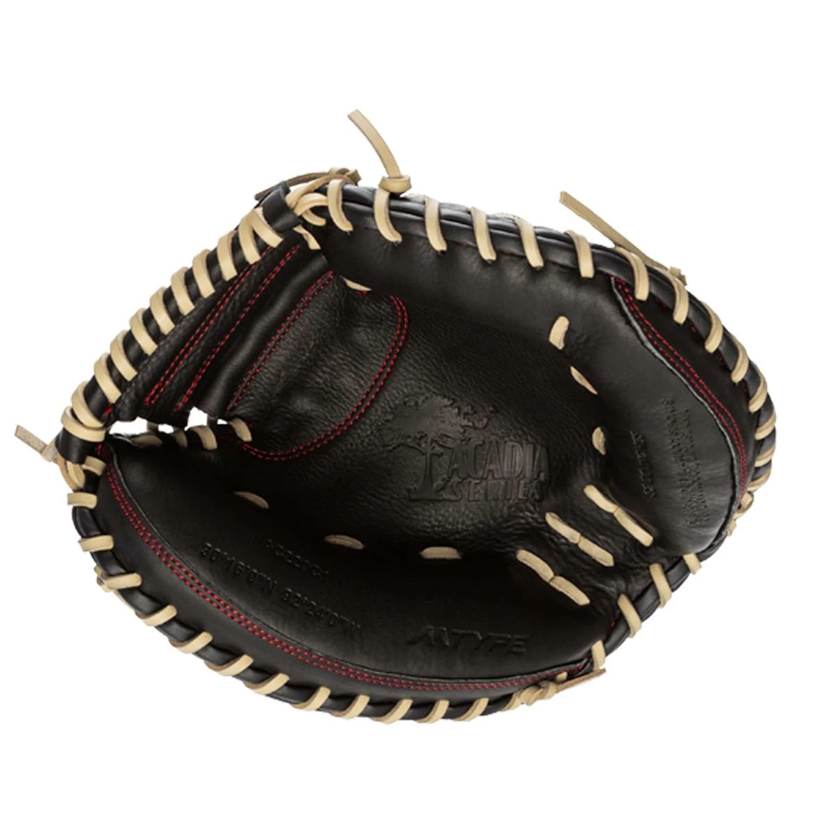 Discount ⌛ Marucci Acadia Series 32" Youth Baseball Catcher's Mitt: MFGACM220C1 Black, Red ✔️ 8 Discount ⌛ Marucci Acadia Series 32" Youth Baseball Catcher's Mitt: MFGACM220C1 Black, Red ✔️ - Image 6