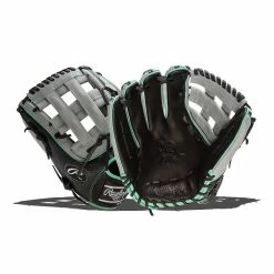 Top 10 ✨ Rawlings Heart of the Hide Hyper Shell 12.75" Baseball Glove: PRO3319-6BGCF Black, Grey, Teal 🌟