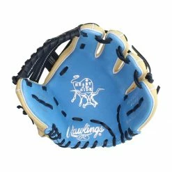 Discount 👏 Rawlings Heart of the Hide 11.5" Baseball Glove: PRO204-20CB Blue, Tan 🔔 -BaseBallBat Sales Store 361a 03 20 rawlings heart of the hide 11 5 baseball glove pro204 20cb 33266 6 l