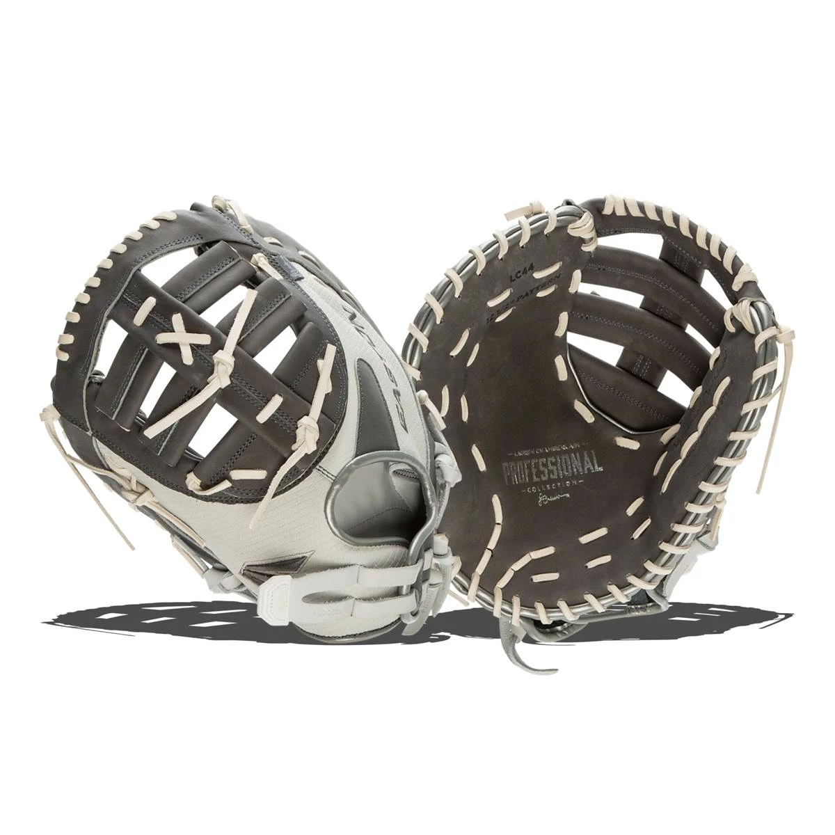 Best Pirce ๐ Easton Professional Collection Lauren Chamberlain 12.5" Fastpitch First Base Mitt: LC44 Grey, White ๐ฏ 3 Best Pirce ๐ Easton Professional Collection Lauren Chamberlain 12.5" Fastpitch First Base Mitt: LC44 Grey, White ๐ฏ