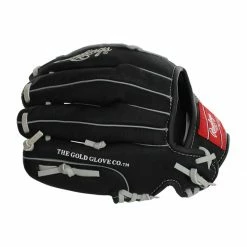 Deals 🌟 Rawlings Sure Catch 10" Youth Baseball Glove: SC100BGB Black, White ✔️ -BaseBallBat Sales Store 363c 08 19 31921 4 l
