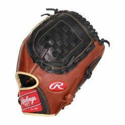 Best Pirce ❤️ Rawlings Sandlot Series 12" Baseball Glove: S1200B Black, Brown 👍 -BaseBallBat Sales Store 377f 03 20 rawlings sandlot series 12 baseball glove s1200b 29147 3 l