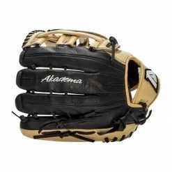 Best Sale 😀 Akadema ProSoft Select Series 13" Baseball Glove: ASF424 Black, Tan 🧨 -BaseBallBat Sales Store 3966 12 21 akadema prosoft select series 13 baseball glove asf424 35379 10 l