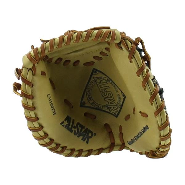 Outlet โค๏ธ All Star 27" Training Catcher's Mitt: CM100TM Black, Brown ๐ 6 Outlet โค๏ธ All Star 27" Training Catcher's Mitt: CM100TM Black, Brown ๐ - Image 4