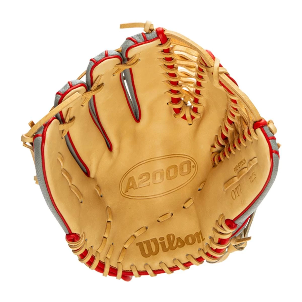 Flash Sale 🎉 Wilson A2000 SuperSkin OT7 12.75" Baseball Glove: WBW1001041275 Grey, Red, Tan 🤩 8 Flash Sale 🎉 Wilson A2000 SuperSkin OT7 12.75" Baseball Glove: WBW1001041275 Grey, Red, Tan 🤩 - Image 6