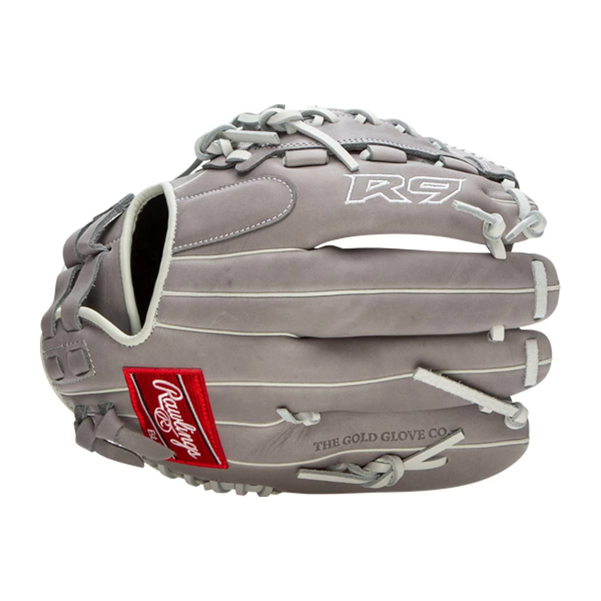Best Pirce 😍 Rawlings R9 12.5" Fastpitch Softball Glove: R9SB125-18G Grey 👏 7 Best Pirce 😍 Rawlings R9 12.5" Fastpitch Softball Glove: R9SB125-18G Grey 👏 - Image 5