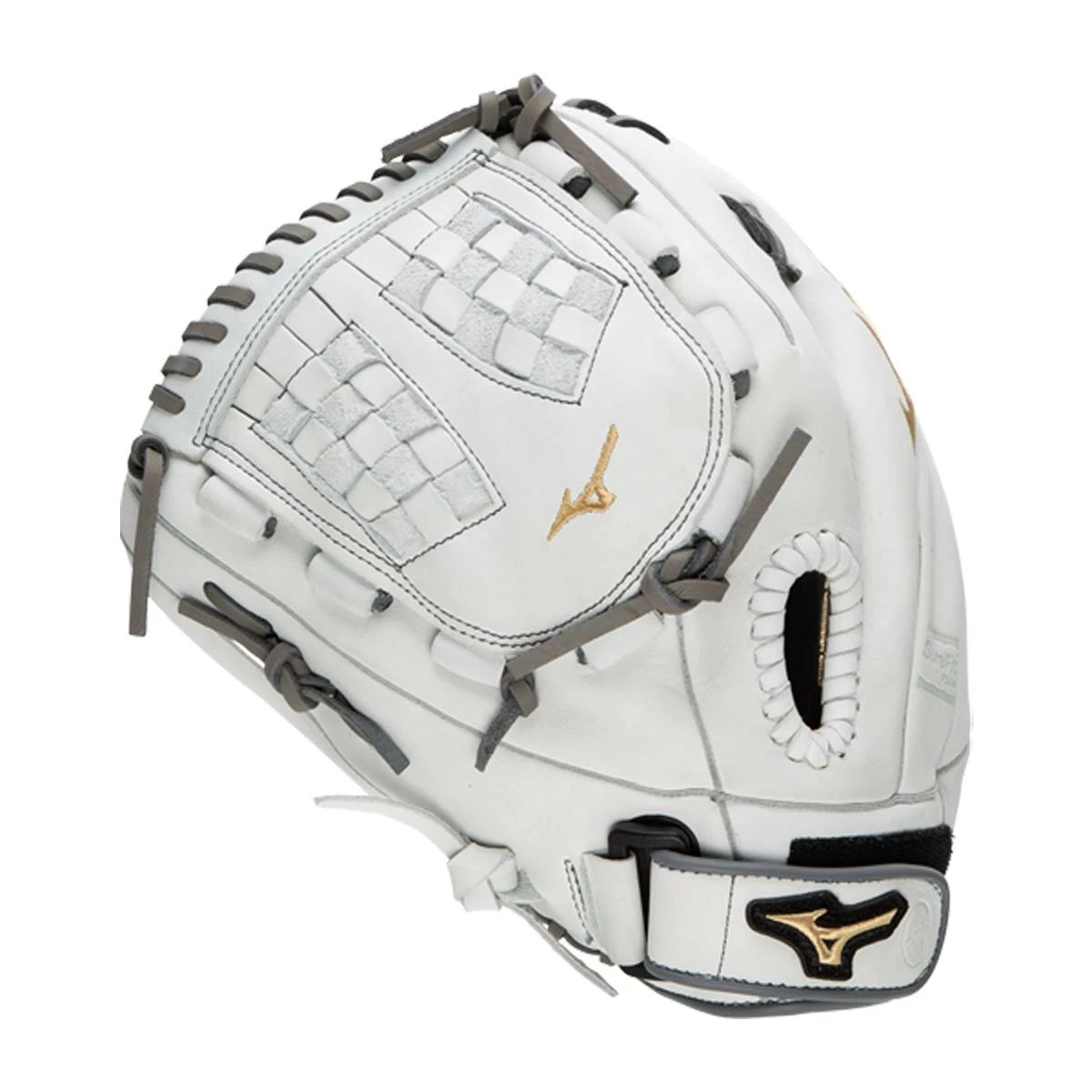 New 😍 Mizuno MVP Prime 12.5" Fastpitch Softball Glove: GMVP1250PF4W White 😍 4 New 😍 Mizuno MVP Prime 12.5" Fastpitch Softball Glove: GMVP1250PF4W White 😍 - Image 2