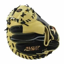 Coupon 🔥 All Star Pro Elite 33.5" Baseball Catcher's Mitt: CM3000SBT Black, Tan 👍 -BaseBallBat Sales Store 4127 06 18 6029 4 m