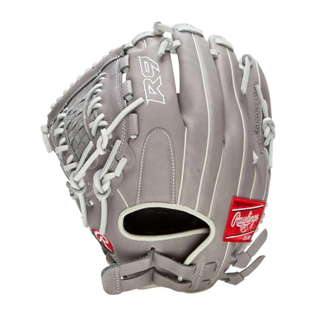 Best Pirce 😍 Rawlings R9 12.5" Fastpitch Softball Glove: R9SB125-18G Grey 👏 9 Best Pirce 😍 Rawlings R9 12.5" Fastpitch Softball Glove: R9SB125-18G Grey 👏 - Image 7