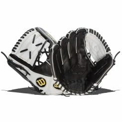 Best Pirce 🛒 Wilson A500 Siren 12" Youth Fastpitch Softball Glove: WBW10042012 Black, White 💯 -BaseBallBat Sales Store 4240 12 21 wilson a500 siren 12 youth fastpitch softball glove wbw10042012 34735 016 l